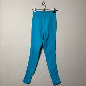 Lululemon Flow & Glow Blue Tights